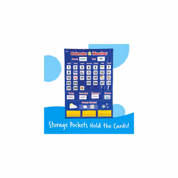 Learning Resources Calendar & Weather Pocket Chart  School Calendar fo