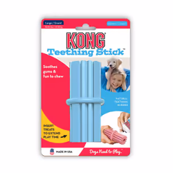 KONG Puppy Teething Stick - Small, Blue/Pink