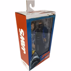 NECA - Jaws Shark Cage Hooper 8 Clothed Action Figure