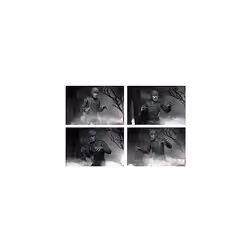 - Universal Monsters Ultimate Wolf Man B&W 7 Action Figure,White - Additional view 5