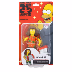 The Simpsons 25 Greatest Guest Stars Series 4 Figure, Weird Al Yankovic