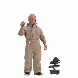 NECA The Karate Kid - Mr. Miyagi - 8" Clothed Action Figures