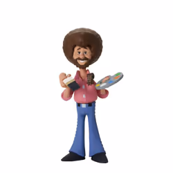 Bob Ross - 6 Scale Action Figure - Toony Classics Bob Ross with Peapod - NECA