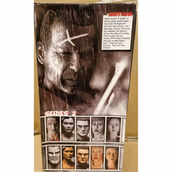 NECA 18" Sin City Hartigan in Black and White with Motion Activated