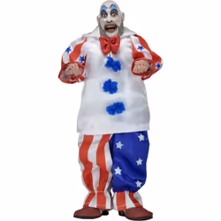 NECA House of 1000 Corpses Captain Spaulding 8" Clothed Action Figure