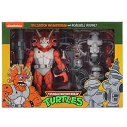 Triceraton Infantryman & Roadkill Rodney (TMNT) Neca Action Figure