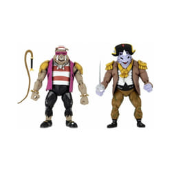 Pirate Bebop And Rocksteady (TMNT Turtles In Time) 2-pack 7" Action Figures