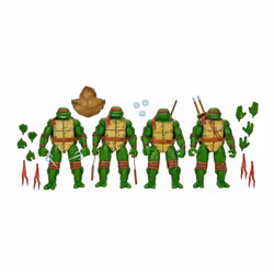 Neca TMNT Teenage Mutant Ninja Turtles Mirage Comics 4 pack 54329