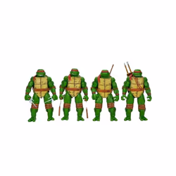 Neca TMNT Teenage Mutant Ninja Turtles Mirage Comics 4 pack 54329
