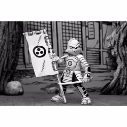 Usagi Chronicles (Black & White) TMNT Samurai Usagi 7" Action Figure - Additional view 7