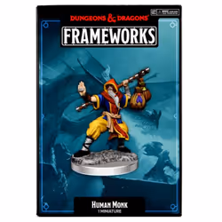 WizKids Human Monk, Collectible figure