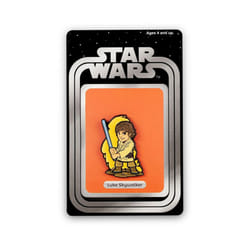 OFFIcIAL Star Wars Luke Skywalker Pin Exclusive Art Design By Derek Laufman Star Wars Series collectors Pins