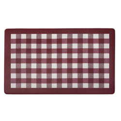 Woven Trends Farmhouse Curtains Kitchen D?cor  Buffalo Plaid Valance  Classic Country Plaid Gingham Checkered Design  Farmhouse D?cor  Windo