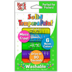 The Pencil Grip Kwik Stix Stick Blue, Green, Orange, Pink, Violet, Yellow
