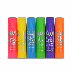 The Pencil Grip Kwik Stix Stick Blue, Green, Orange, Pink, Violet, Yellow