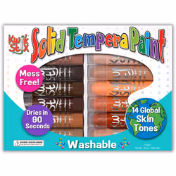 The Pencil Grip Kwik Stix 14 Global Skin Tones