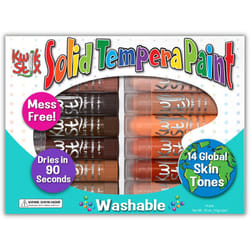 The Pencil Grip Kwik Stix 14 Global Skin Tones