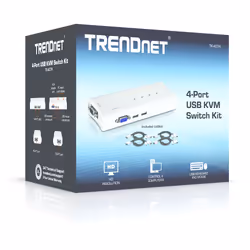 Trendnet TK-407K KVM switch Blue - Additional view 6