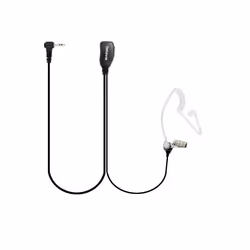 Retevis Walkie Talkie Earpiece 1 Pin PTT MIC Noise Reduction Covert Air Acoustic Tube Earpiece Headset Compatible with Walkie ...