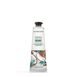 The Body Shop Coconut Hand Cream - Tropical Fragrance  On-the-Go Hydration & Protection - 1.0 oz