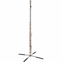 Hercules DS460B, Flute, Black, Floor, 165 mm, 148 mm, 1.9 cm