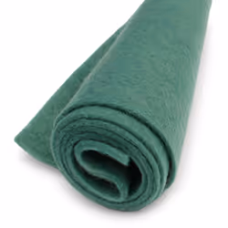 Blue Spruce - Wool Felt Oversized Sheet - 20% Wool Blend - 1 12x18 inch Sheet