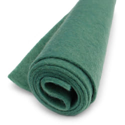 Blue Spruce - Wool Felt Oversized Sheet - 20% Wool Blend - 1 12x18 inch Sheet