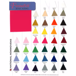 Glacial Blue - Acrylic Felt XL Craft Sheet - 1 12x18 inch Sheet