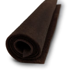 National Nonwovens Dark Brown - Premium Acrylic Felt XL Craft 12"""" x 18"""" Sheet