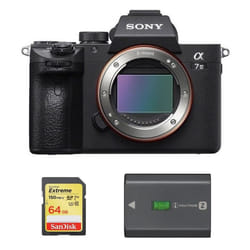 SONY A7 III Body + 64GB SD card + NP-FZ100 Battery