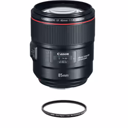 CANON EF 85MM F1.4L IS USM + HOYA 77mm PRO 1D Protector