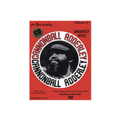Alfred 24-V13DS Jamey Aebersold Jazz, Volume 13 - Cannonball Adderley