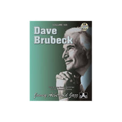 Alfred 24-V105DS Jamey Aebersold Jazz, Volume 105 - Dave Brubeck