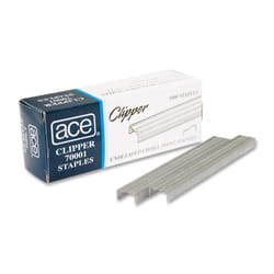 Advantus ACE Undulated Clipper Staples for 07020, Box of 5,000 Staples (ACE70001)