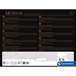 Clementoni Museum 1000 Piece Jigsaw Puzzle for Adults, Van Gogh, Girasoli Sun Flowers