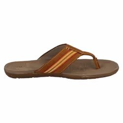 ) Mens Hush Puppies Summer Sandals Frame Toe Post - W Fit - UK 6, Tan (Brown