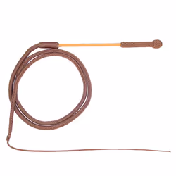 Mustang Economy Australian Style Bull Whip 8 ft. Brown