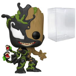 Funko POP Marvel: Venom - Venomized Toddler Groot Pop! Vinyl Figure (Bundled with Compatible Pop Box Protector Case) Multicolored 3.75 inches