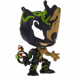 Funko POP Marvel: Venom - Venomized Toddler Groot Pop! Vinyl Figure (Bundled with Compatible Pop Box Protector Case) Multicolored 3.75 inches