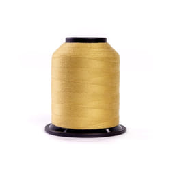 Finesse Thread Solid Colors | 100% Polyester  3ply  50wt | Thread Cones | 100% Polyester Thread for Quilting and Sewing (Thicket Brown  1 100 Yards)