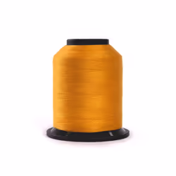 Finesse Thread Solid Colors | 100% Polyester 3ply 50wt | Thread Cones | 100% Polyester Thread for Quilting and Sewing (Gold ...