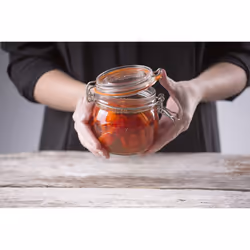 Kilner Clip Top Round Storage Jar  Glass