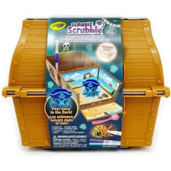 CRAYOLA Scribble Scrubbie Pets Glow Treasure Chest Glow-in-the-Dark