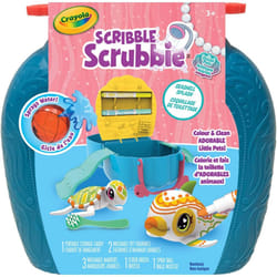 CRAYOLA Scribble Scrubbie Ocean Pets Seashell Splash Playset Fun Kit