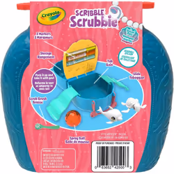 CRAYOLA Scribble Scrubbie Ocean Pets Seashell Splash Playset Fun Kit
