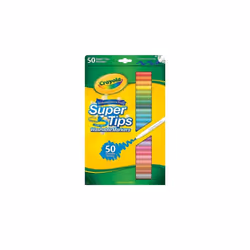 Crayola 30363940 50 Super Tips Washable Markers