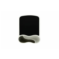 Kensington Duo Gel Mouse Pad with Integrated Wrist Support - Smoke/Black
