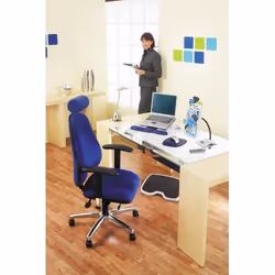 Kensington Foam Mouse Pad with Integrated Wrist Support - Blue - Additional view 4