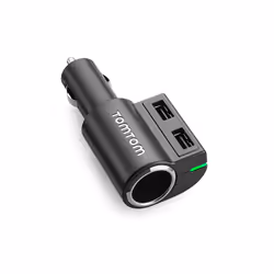 TomTom Fast Multi-Charger, Auto, Cigar lighter, Black