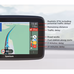 TomTom GO Classic navigator Fixed 15.2 cm (6") Touchscreen Black - Additional view 5